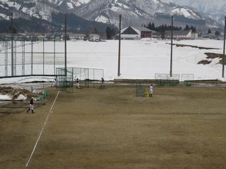 グラウンドの風景